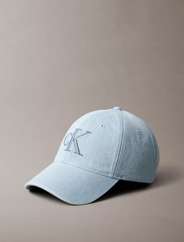 Denim Monogram Cap Denim Monogram Cap