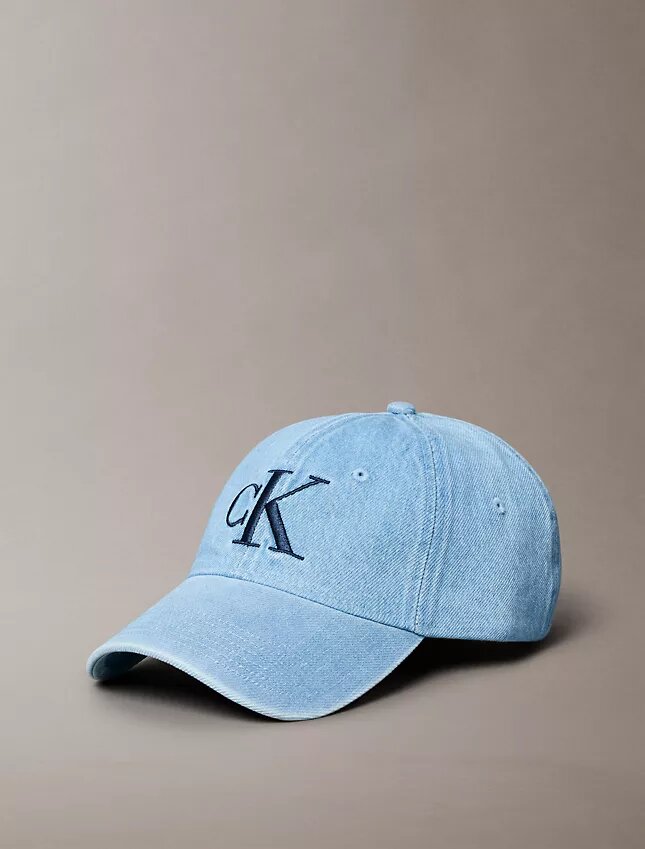 Denim Monogram Cap Denim Monogram Cap