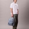 Denim Monogram Logo Backpack Denim Monogram Logo Backpack