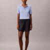 Denim Pull-On Shorts