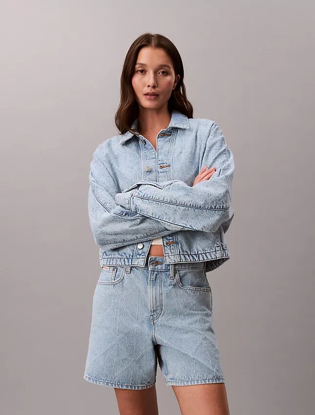 Denim Relaxed Trucker Jacket Denim Relaxed Trucker Jacket