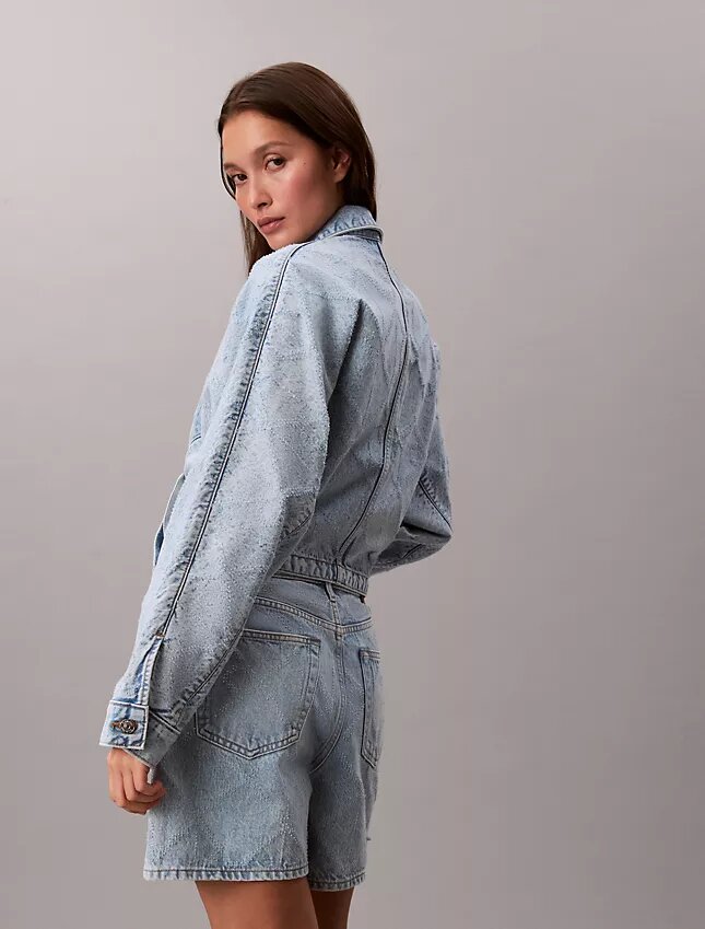 Denim Relaxed Trucker Jacket Denim Relaxed Trucker Jacket
