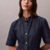 Denim Short Sleeve Dress Denim Short Sleeve Dress