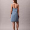 Denim Strappy Mini Dress