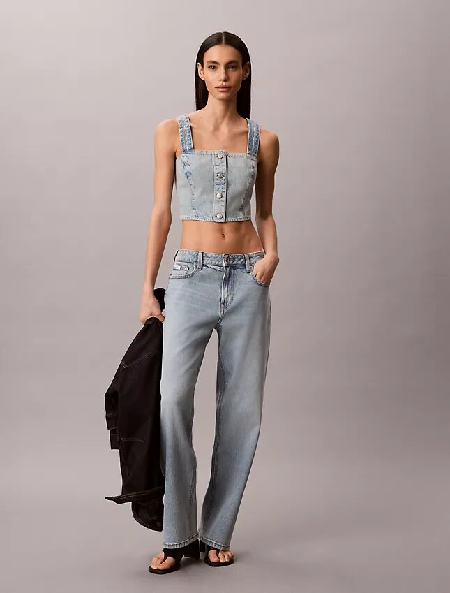 Denim Trucker Tank Top Denim Trucker Tank Top