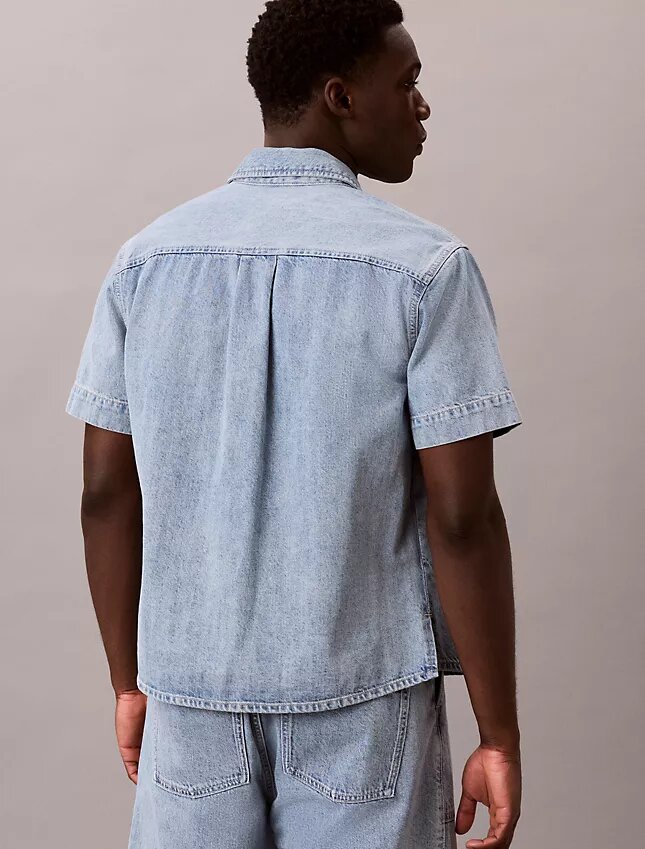 Denim Utility Button-Down Shirt Denim Utility Button-Down Shirt