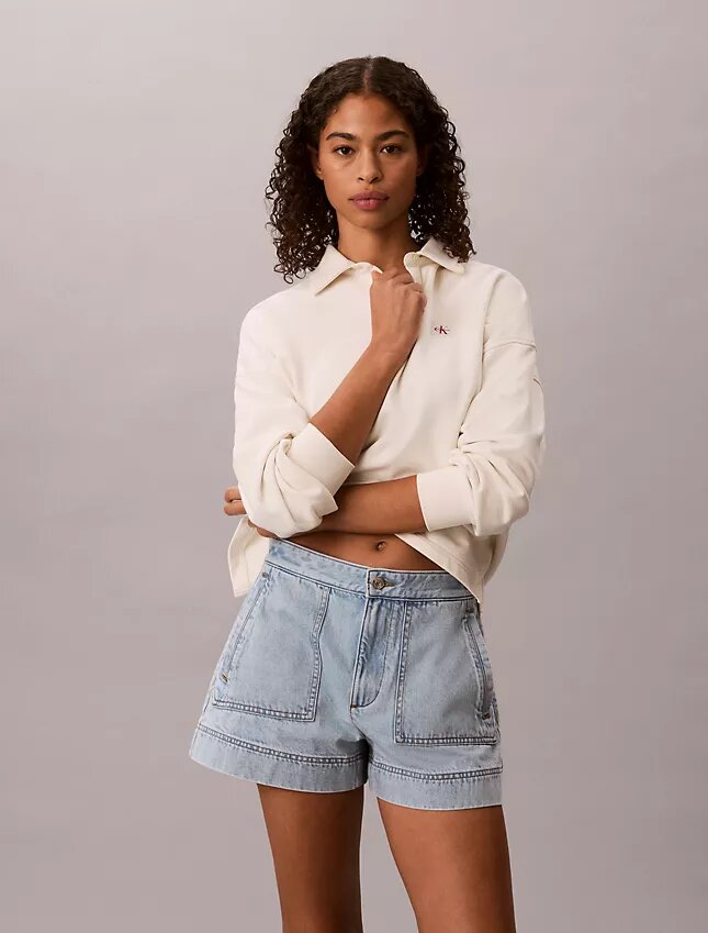 Denim Utility Shorts Denim Utility Shorts