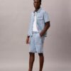 Denim Utility Shorts