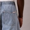 Denim Utility Shorts
