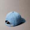 Denim Varsity Monogram Logo Baseball Cap Denim Varsity Monogram Logo Baseball Cap