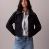 Denim Windbreaker Jacket Denim Windbreaker Jacket