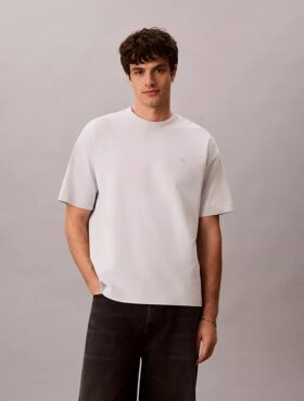 Distressed Monologo Graphic Relaxed T-Shirt
