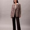 Double-Breasted Wool Gabardine Blend Blazer Double-Breasted Wool Gabardine Blend Blazer