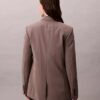 Double-Breasted Wool Gabardine Blend Blazer Double-Breasted Wool Gabardine Blend Blazer