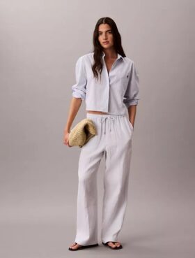 Double Gauze Pull-On Pants