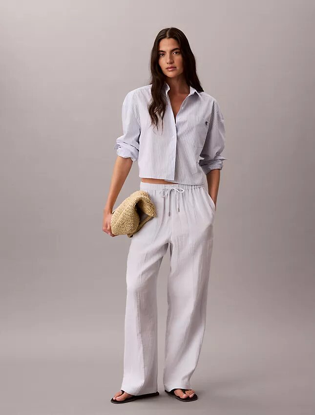 Double Gauze Pull-On Pants Double Gauze Pull-On Pants