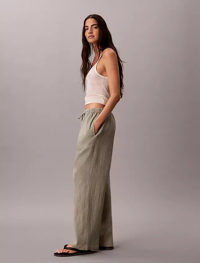 Double Gauze Pull-On Pants Double Gauze Pull-On Pants