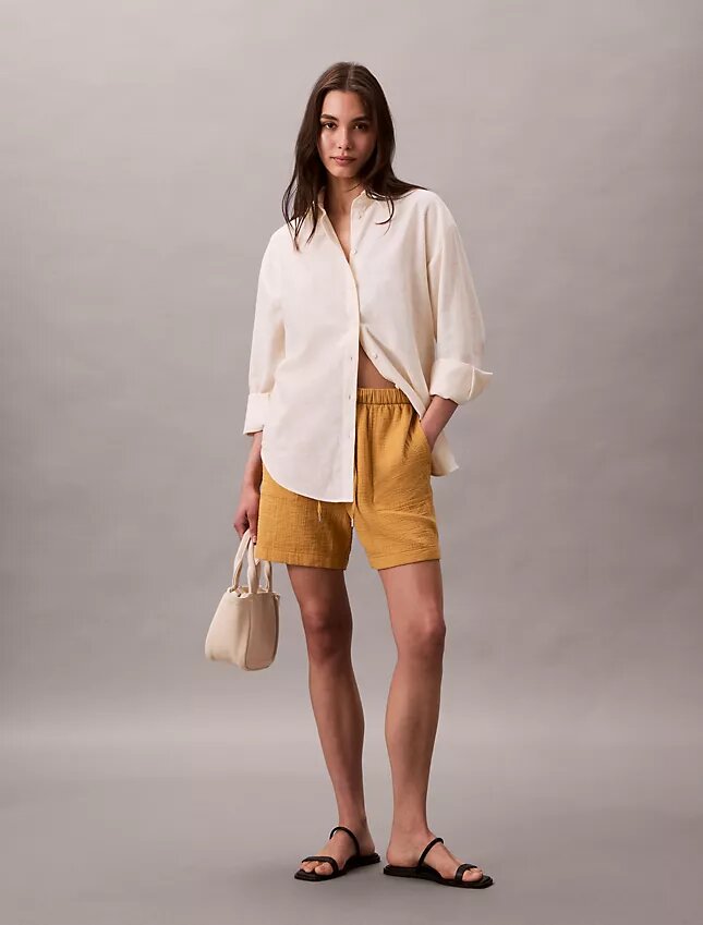 Double Gauze Pull-On Short Double Gauze Pull-On Short