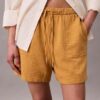Double Gauze Pull-On Short Double Gauze Pull-On Short
