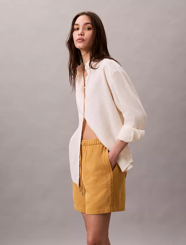 Double Gauze Pull-On Short Double Gauze Pull-On Short