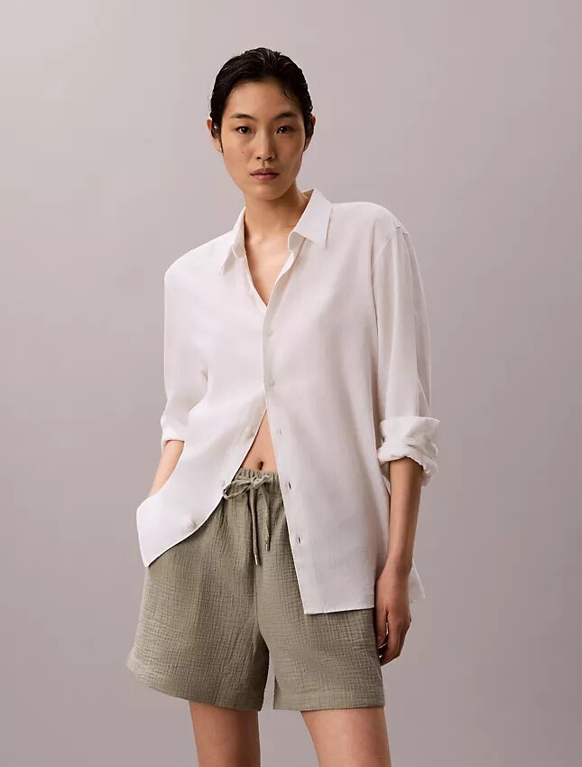 Double Gauze Pull-On Shorts Double Gauze Pull-On Shorts