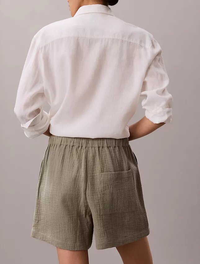 Double Gauze Pull-On Shorts Double Gauze Pull-On Shorts