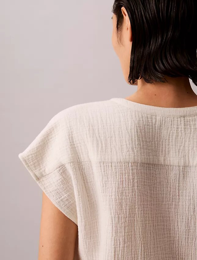 Double Gauze Relaxed Top Double Gauze Relaxed Top