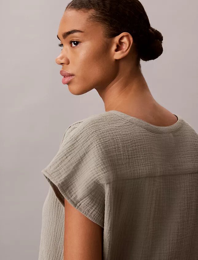 Double Gauze Relaxed Top Double Gauze Relaxed Top
