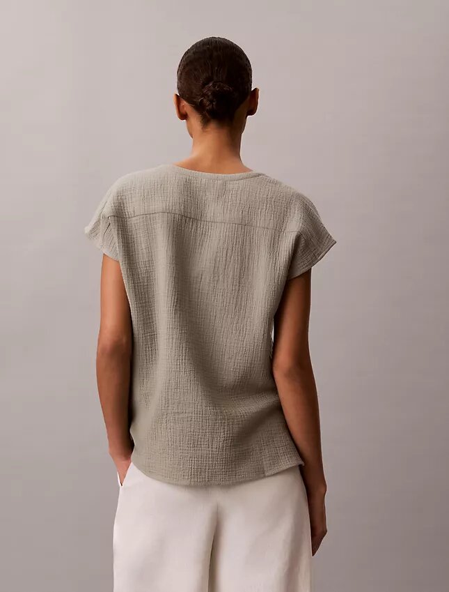 Double Gauze Relaxed Top Double Gauze Relaxed Top
