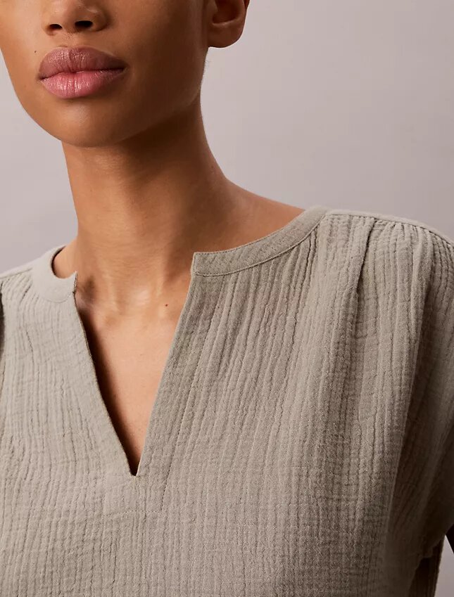 Double Gauze Relaxed Top Double Gauze Relaxed Top