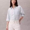 Double Gauze Roll Tab Shirt Double Gauze Roll Tab Shirt
