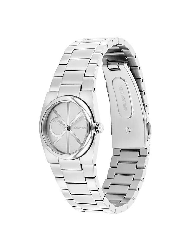 Emblem Dial Link Bracelet Watch Emblem Dial Link Bracelet Watch