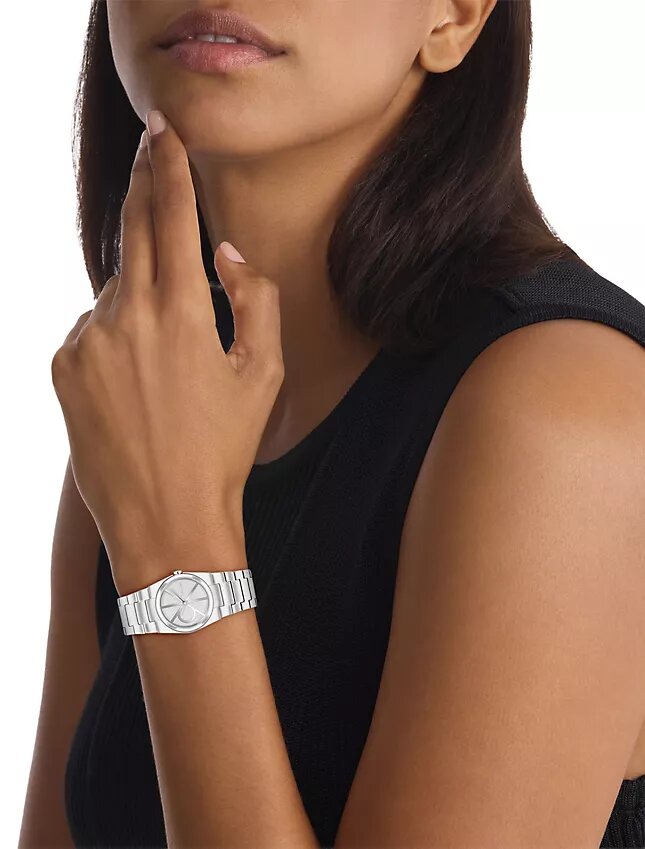 Emblem Dial Link Bracelet Watch Emblem Dial Link Bracelet Watch