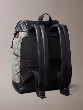 Emblem Jacquard Backpack