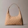 Emblem Jacquard Shoulder Bag
