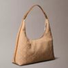 Emblem Jacquard Shoulder Bag