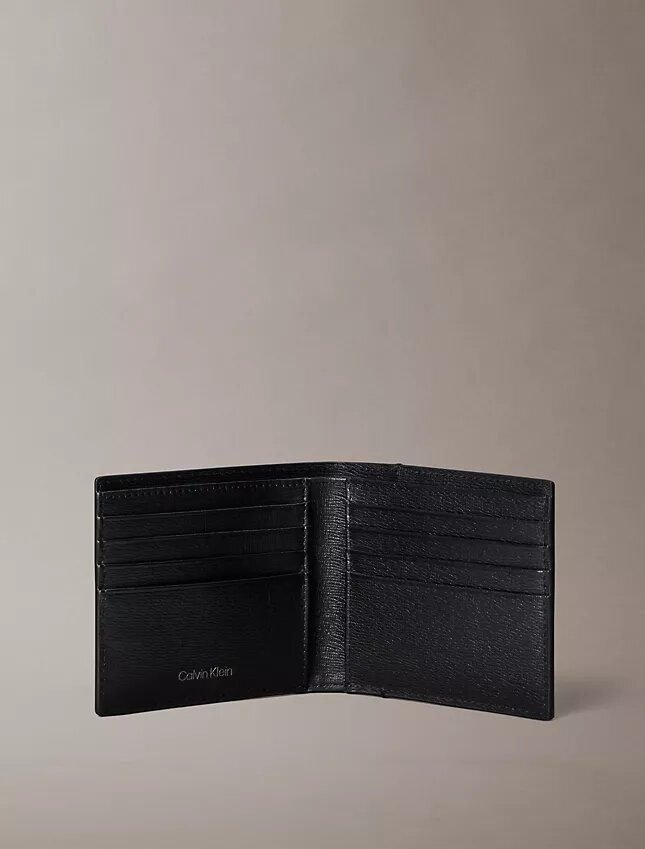 Emblem Logo Bifold Wallet Emblem Logo Bifold Wallet