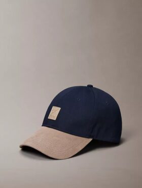 Emblem Logo Colorblock Baseball Cap