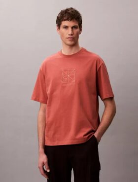 Emblem Logo Graphic Relaxed T-Shirt