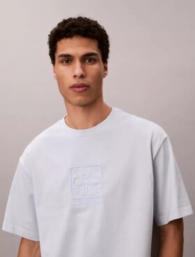 Emblem Logo Graphic Relaxed T-Shirt