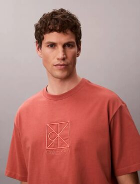 Emblem Logo Graphic Relaxed T-Shirt