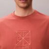 Emblem Logo Graphic Relaxed T-Shirt