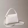 Emblem Logo Hardware Pebble Shoulder Bag Emblem Logo Hardware Pebble Shoulder Bag