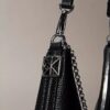 Emblem Logo Hardware Pebble Shoulder Bag Emblem Logo Hardware Pebble Shoulder Bag