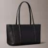 Emblem Logo Hardware Pebble Tote Bag Emblem Logo Hardware Pebble Tote Bag