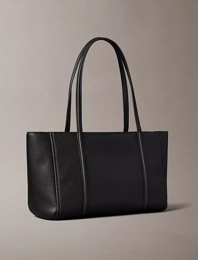 Emblem Logo Hardware Pebble Tote Bag Emblem Logo Hardware Pebble Tote Bag