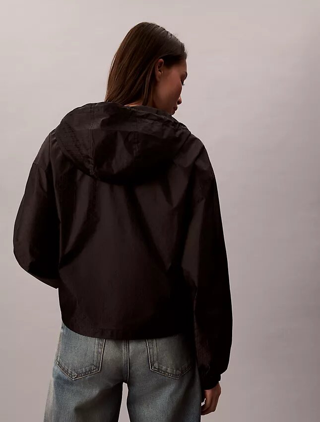Emblem Logo Jacquard Wind Jacket Emblem Logo Jacquard Wind Jacket