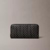 Emblem Logo Long Zip Wallet