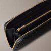 Emblem Logo Long Zip Wallet