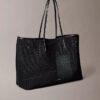 Emblem Logo Mesh Large Tote Bag Emblem Logo Mesh Large Tote Bag